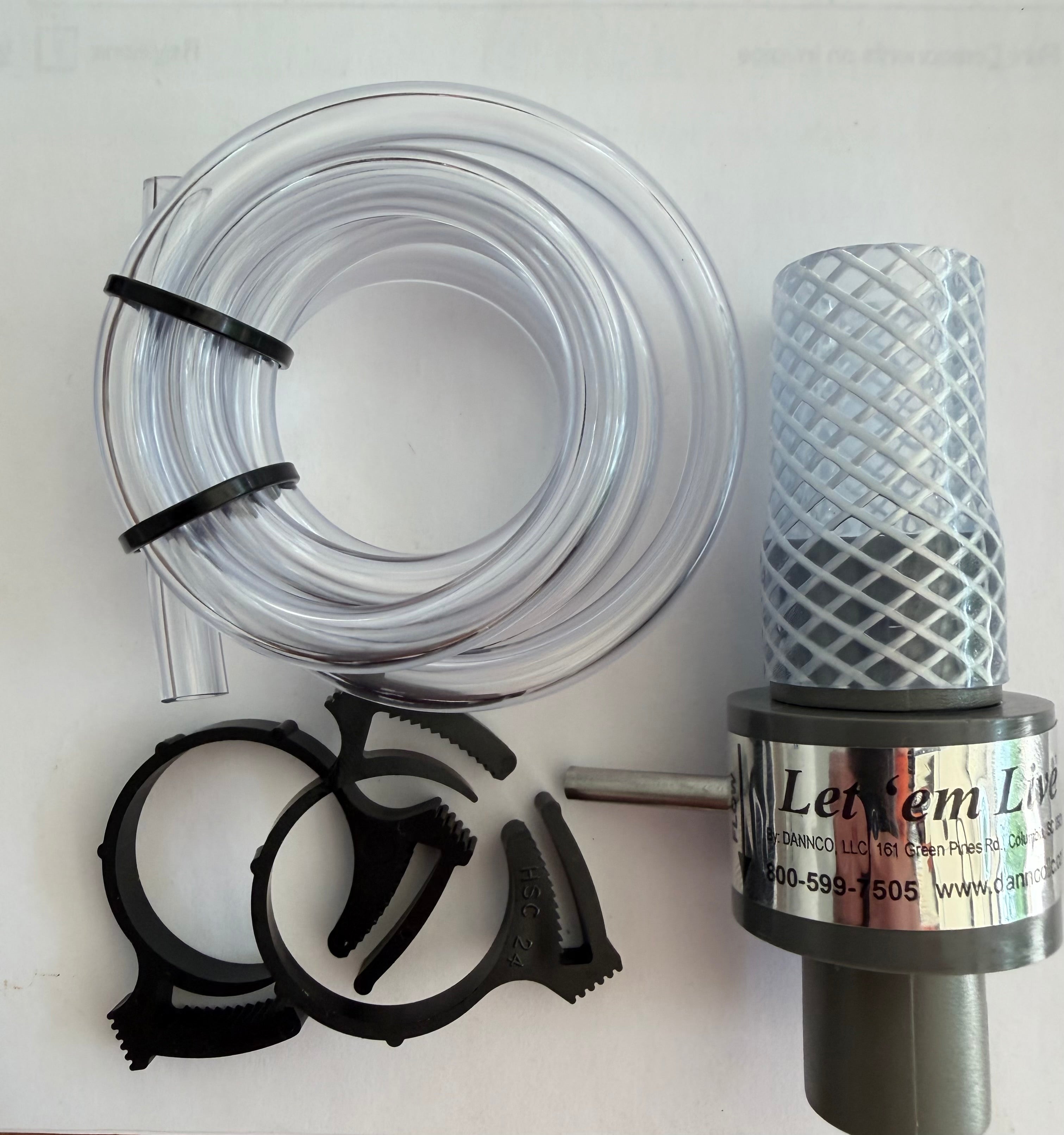 Dannco Venturi #8 inline with 3/4" tubing